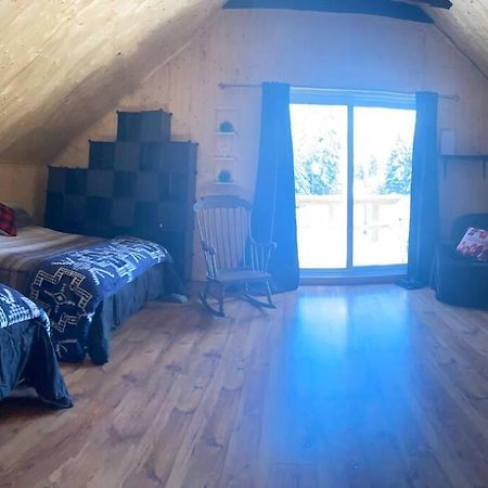 Le Jazz- Chalet Rustique/Chic Avec Spa Notre-Dame-Des-Bois Dış mekan fotoğraf
