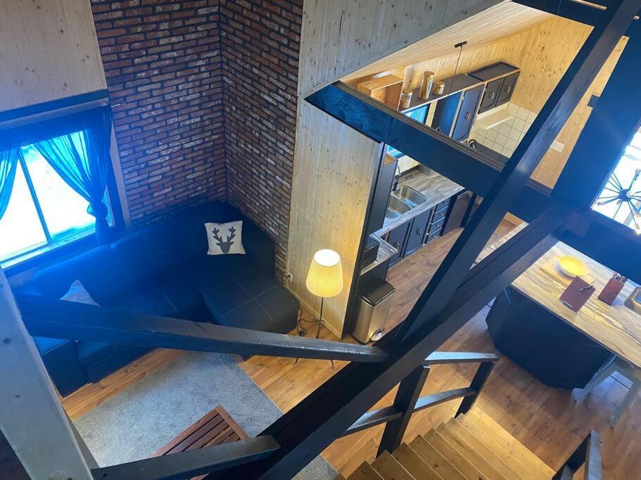 Le Jazz- Chalet Rustique/Chic Avec Spa Notre-Dame-Des-Bois Dış mekan fotoğraf